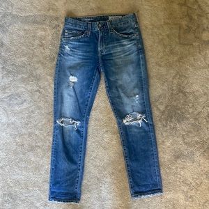 AG Denim, The Ex-Boyfriend Slim Jeans, Size 23